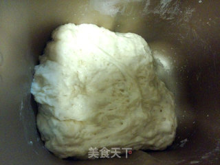 红糖核桃土司（常温中种法）的做法步骤：1