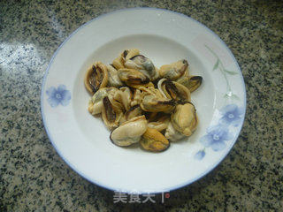 淡菜炒娃娃菜的做法步骤：4