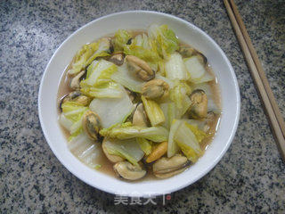 淡菜炒娃娃菜的做法步骤：10