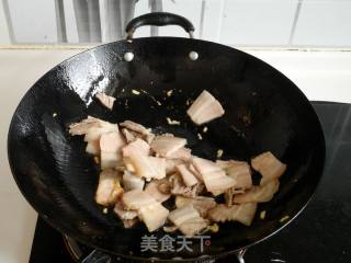 锅盔回锅肉的做法步骤：7