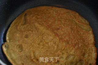 红糖鸡蛋摊饼的做法步骤：5