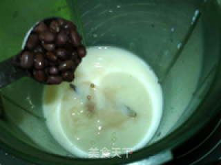 红豆蜜奶饮的做法步骤：11