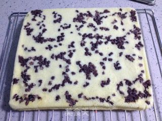 红豆戚风的做法步骤：7