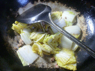 肉末毛豆炒娃娃菜的做法步骤：9