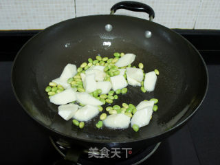 毛豆淮山炒肉丝的做法步骤：5