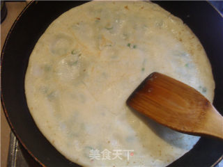 火腿鸡蛋饼的做法步骤：7