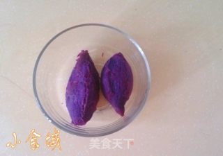 幸福的味道【紫薯四叶草面包】的做法步骤：3