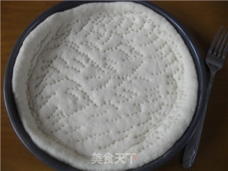 火腿虾仁披萨的做法步骤：13