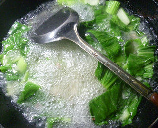 五花肉青菜面疙瘩的做法步骤：8