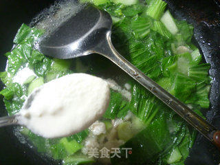 五花肉青菜面疙瘩的做法步骤：9