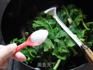 炝炒南瓜尖的做法步骤：7