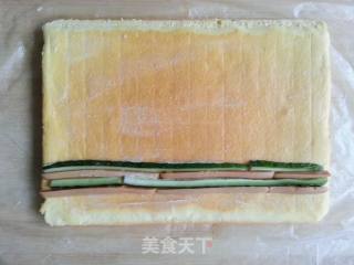寿司蛋糕卷的做法步骤：8