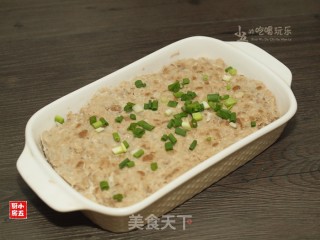 菜脯蒸肉饼：没有油烟的好滋味的做法步骤：12