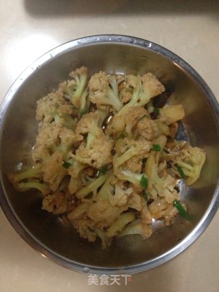 葱油花菜的做法步骤：8