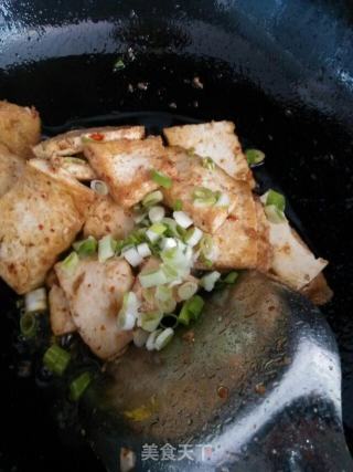 腐乳煎豆腐的做法步骤：4