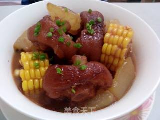 腐乳汁红烧猪蹄的做法步骤：9