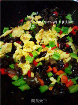 时蔬炒鸡蛋的做法步骤：9