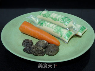 杂蔬玉子豆腐的做法步骤：1