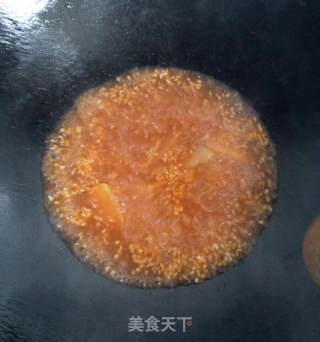 茄汁里脊肉条的做法步骤：5