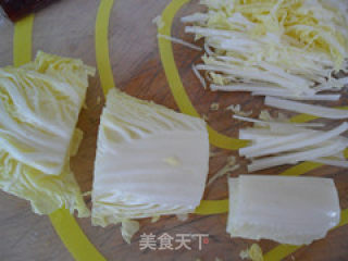 开胃小菜—金丝白菜的做法步骤：2