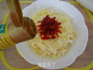 开胃小菜—金丝白菜的做法步骤：8