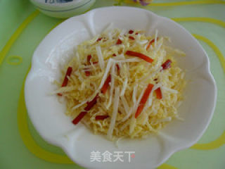 开胃小菜—金丝白菜的做法步骤：9