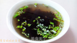 紫菜虾皮汤的做法步骤：7