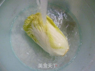 香菇娃娃菜粉丝汤的做法步骤：2