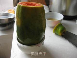 木瓜牛奶冻的做法步骤：3