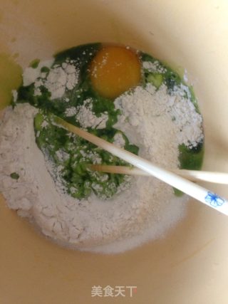 三色卷饼的做法步骤：3