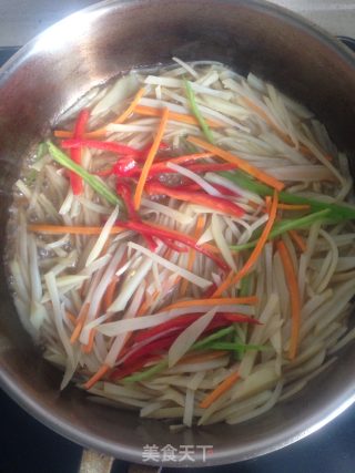 三色卷饼的做法步骤：8