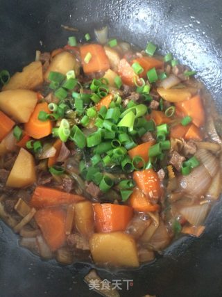 牛肉炖时蔬的做法步骤：13