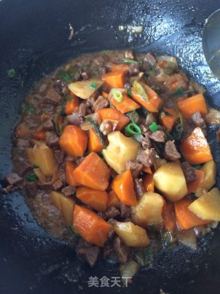 牛肉炖时蔬的做法步骤：14
