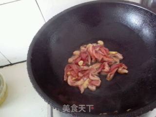 肉片炒豆角的做法步骤：4
