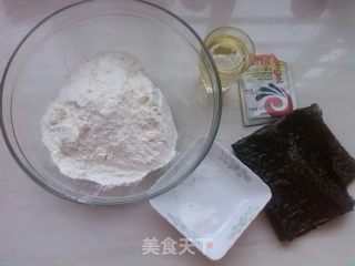 海苔苏打饼干的做法步骤：1