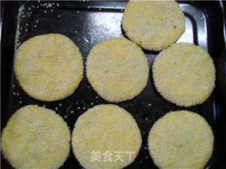 南瓜豆沙饼的做法步骤：10