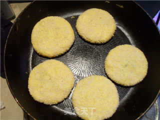 南瓜豆沙饼的做法步骤：11