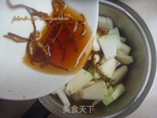 冬瓜烧虫草花的做法步骤：7