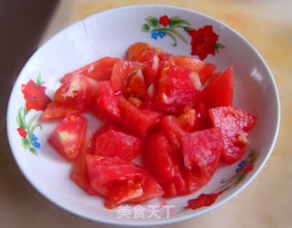 懒人版的西红柿牛肉面的做法步骤：3