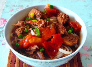 懒人版的西红柿牛肉面的做法步骤：10