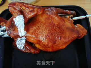 烤全鸡的做法步骤：5