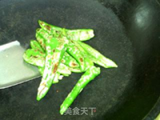 醋熘青椒的做法步骤：4