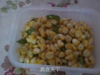 青椒玉米的做法步骤：3