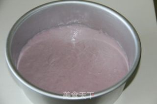 奶香紫薯发糕的做法步骤：7