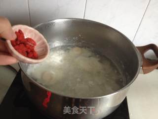 酒酿年糕水铺蛋的做法步骤：7