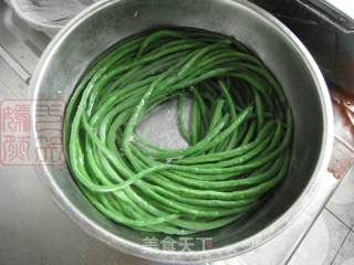 麻酱豇豆的做法步骤：3