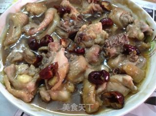 蚝油红枣蒸鸡的做法步骤：5