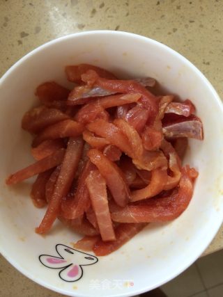 肉焖豆角的做法步骤：1