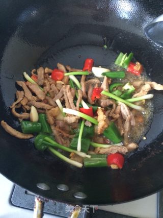 肉焖豆角的做法步骤：5
