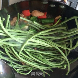 肉焖豆角的做法步骤：6